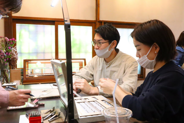 結婚指輪 セルフメイドの流れ-1