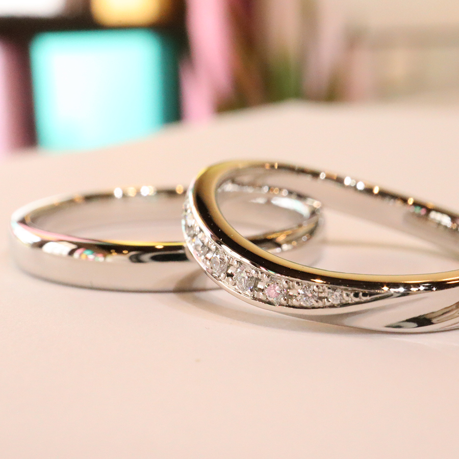 お2人がデザイナーになる！職人におまかせフルオーダーメイドの結婚指輪