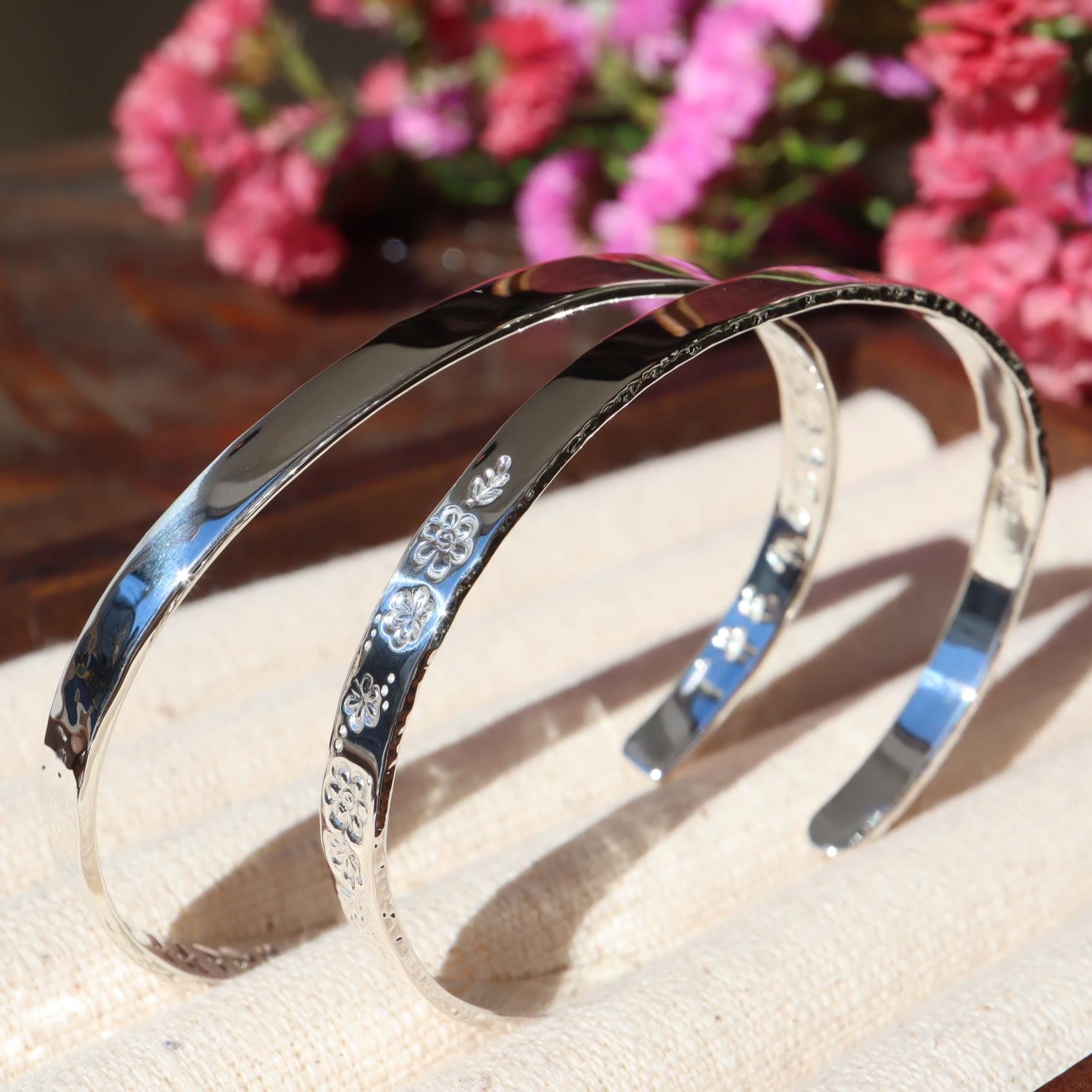 シルバーバングル制作体験